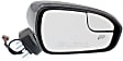 2014 Ford Fusion - Driver and Passenger Side Mirror, Power Adjust, Heated, Paintable, Manual Folding, In-housing Signal Light, With Blind Spot Glass, With Memory, With Puddle Light, No Auto-Dimming