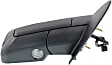 2017 Ford Expedition Platinum - Driver and Passenger Side Mirror, Power Adjust, Heated, Textured Black, Manual Folding, No Signal Light, With Blind Spot Glass, No Memory, With Puddle Light, No Auto-Dimming
