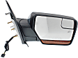 2014 Ford Expedition - Driver and Passenger Side Mirror, Power Adjust, Heated, Chrome, Power Folding, In-housing Signal Light, With Blind Spot Glass, With Memory, With Puddle Light, No Auto-Dimming