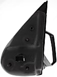 Driver and Passenger Side Non-Towing Mirrors, Power, Manual Folding, Heated, With 1 Chrome and 1 Textured Black Cap, No Signal Light, No Memory, With Puddle Light, No Auto-Dimming