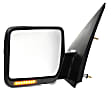 2005 Ford F-150 XLT - Driver and Passenger Side Mirror, Power Adjust, Heated, Textured Black, Manual Folding, In-housing Signal Light, No Blind Spot Feature, No Memory, No Puddle Light, No Auto-Dimming