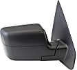 2005 Ford F-150 XLT - Driver and Passenger Side Mirror, Power Adjust, Heated, Textured Black, Manual Folding, In-housing Signal Light, No Blind Spot Feature, No Memory, No Puddle Light, No Auto-Dimming