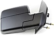 2005 Ford F-150 XLT - Driver and Passenger Side Mirror, Power Adjust, Heated, Textured Black, Manual Folding, In-housing Signal Light, No Blind Spot Feature, No Memory, No Puddle Light, No Auto-Dimming