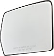 Driver and Passenger Side Mirror Glass, Heated, Non-Towing, No Turn Signal Light, With Backing Plate