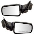 Driver and Passenger Side Mirrors, Power Adjust, Non-Folding, Heated, Chrome, No Signal Light, No Memory, No Puddle Light, No Auto-Dimming, No Blind Spot Feature