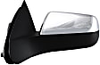 Driver and Passenger Side Mirrors, Power Adjust, Non-Folding, Heated, Chrome, No Signal Light, No Memory, No Puddle Light, No Auto-Dimming, No Blind Spot Feature