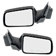 Driver and Passenger Side Mirrors, Power Adjust, Non-Folding, Non-Heated, With 1 Paintable and 1 Textured Black Cap, No Signal Light, Memory, Puddle Light, Auto-Dimming, and Blind Spot Feature
