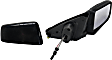 2008 Ford Focus S - Driver and Passenger Side Mirror, Manual Adjust, Non-Heated, With 1 Paintable and 1 Textured Black Cap, Non-Folding, No Signal Light, No Blind Spot Feature, No Memory, No Puddle Light, No Auto-Dimming, Sedan