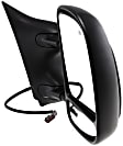 2000-2005 Ford Excursion - Driver and Passenger Side Towing Mirror, Power Adjust, Heated, Manual Folding, Textured Black, No Signal Light, Without Memory Recall, No Puddle Light, No Auto-Dimming, No Blind Spot Feature