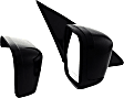 2010 Ford Fusion - Driver and Passenger Side Mirror, Without Blind Spot Information System and Premium Package, Power Adjust, Heated, With 1 Paintable and 1 Textured Black Cap, Non-Folding, No Signal Light, No Blind Spot Feature, No Memory, No Puddle Ligh
