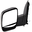 Mirror, Manual Adjust, Non-Heated, Manual Folding, Textured Black, No Signal Light, No Memory, No Puddle Light, No Auto-Dim, No Blind Spot Feature