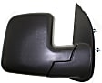 2011 Ford E-150 - Driver and Passenger Side Mirror, Manual Adjust, Non-Heated, Textured Black, Manual Folding, No Signal Light, No Blind Spot Feature, No Memory, No Puddle Light, No Auto-Dimming