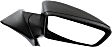 Driver and Passenger Side Mirror, Power Adjust, Heated, Manual Folding, Textured Black, In-housing Signal Light, No Memory, With Puddle Light, No Auto-Dimming, No Blind Spot Feature