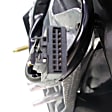 Driver and Passenger Side Mirror, Power Adjust, Heated, Manual Folding, Textured Black, In-housing Signal Light, No Memory, With Puddle Light, No Auto-Dimming, No Blind Spot Feature