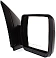 2010 Ford F-150 STX - Driver and Passenger Side Mirror, Power Adjust, Non-Heated, Textured Black, Manual Folding, No Signal Light, No Blind Spot Feature, No Memory, No Puddle Light, No Auto-Dimming