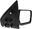 2010 Ford F-150 STX - Driver and Passenger Side Mirror, Power Adjust, Non-Heated, Textured Black, Manual Folding, No Signal Light, No Blind Spot Feature, No Memory, No Puddle Light, No Auto-Dimming