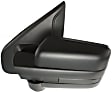 2010 Ford F-150 Platinum - Driver and Passenger Side Mirror, Manual Adjust, Non-Heated, Textured Black, Manual Folding, No Signal Light, No Blind Spot Feature, Without Memory Recall, No Puddle Light, No Auto-Dimming