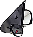 Driver and Passenger Side Mirror, Power Adjust, Heated, Manual Folding, Paintable, In-housing Signal Light, With Memory, No Puddle Light, No Auto-Dim, No Blind Spot Feature