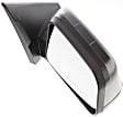 Driver and Passenger Side Mirrors, Power Adjust, Manual Folding, Non-Heated, Paintable, No Signal Light, No Memory, No Puddle Light, No Auto-Dimming, No Blind Spot Feature