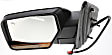 Driver and Passenger Side Mirrors, Non-Towing, Power Adjust, Power Folding, Heated, Paintable, In-housing Signal Light, With memory, With Puddle Light, No Auto-Dimming, No Blind Spot Feature
