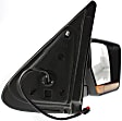 Driver and Passenger Side Mirrors, Non-Towing, Power Adjust, Power Folding, Heated, Paintable, In-housing Signal Light, With memory, With Puddle Light, No Auto-Dimming, No Blind Spot Feature