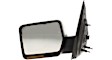 Driver and Passenger Side Mirror, Power Adjust, Heated, Manual Folding, Chrome, In-housing Signal Light, No Memory, No Puddle Light, No Auto-Dim, No Blind Spot Feature