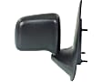 1993-2005 Ford Ranger - Driver and Passenger Side Mirrors, Manual Adjust, Manual Folding, Non-Heated, Textured Black, No Signal Light, No Memory, No Puddle Light, No Auto-Dimming