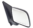 1993-2005 Ford Ranger - Driver and Passenger Side Mirrors, Manual Adjust, Manual Folding, Non-Heated, Textured Black, No Signal Light, No Memory, No Puddle Light, No Auto-Dimming