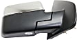 2008 Lincoln Mark LT Base - Driver and Passenger Side Mirror, Power Adjust, Heated, Chrome, Power Folding, In-housing Signal Light, No Blind Spot Feature, With Memory, With Puddle Light, No Auto-Dimming