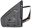 2008 Lincoln Mark LT Base - Driver and Passenger Side Mirror, Power Adjust, Heated, Chrome, Power Folding, In-housing Signal Light, No Blind Spot Feature, With Memory, With Puddle Light, No Auto-Dimming