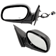 Mirror, Power Adjust, Heated, Manual Folding, Paintable, No Signal Light, No Memory, No Puddle Light, No Auto-Dim, No Blind Spot Feature