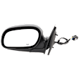 Mirror, Power Adjust, Heated, Manual Folding, Paintable, No Signal Light, No Memory, No Puddle Light, No Auto-Dim, No Blind Spot Feature