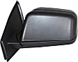 Driver and Passenger Side Mirrors, Power Adjust, Manual Folding, Non-Heated, Textured Black, No Signal Light, No Memory, No Puddle Light, No Auto-Dimming, No Blind Spot Feature