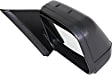 Driver and Passenger Side Mirrors, Power Adjust, Manual Folding, Non-Heated, Textured Black, No Signal Light, No Memory, No Puddle Light, No Auto-Dimming, No Blind Spot Feature