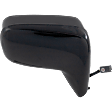 1990 Ford Mustang - Driver and Passenger Side, Door Panel Mount Mirror, Power Adjust, Non-Heated, Textured Black, Non-Folding, No Signal Light, No Blind Spot Feature, No Memory, No Puddle Light, No Auto-Dimming