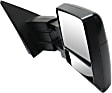 2014 Ford F-150 FX4 - Driver and Passenger Side Towing Mirror, Power Adjust, Heated, Paintable, Manual Folding, In-housing Signal Light, With Blind Spot Glass, With Memory, With Puddle Light, No Auto-Dimming, Crew Cab Pickup