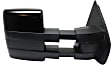 2014 Ford F-150 FX4 - Driver and Passenger Side Towing Mirror, Power Adjust, Heated, Paintable, Manual Folding, In-housing Signal Light, With Blind Spot Glass, With Memory, With Puddle Light, No Auto-Dimming, Crew Cab Pickup