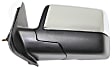 Driver and Passenger Side Mirrors, Manual Adjust, Manual Folding, Non-Heated, Chrome, No Signal Light, No Memory, No Puddle Light, No Auto-Dimming, No Blind Spot Feature
