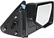 2006-2011 Ford Ranger - Driver and Passenger Side Mirrors, Power, Manual Folding, Non-Heated, Chrome, No Signal Light, No Memory, No Puddle Light, No Auto-Dimming, No Blind Spot Feature