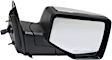 2006-2011 Ford Ranger - Driver and Passenger Side Mirrors, Power, Manual Folding, Non-Heated, Chrome, No Signal Light, No Memory, No Puddle Light, No Auto-Dimming, No Blind Spot Feature