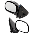 Mirror, Manual Adjust, Non-Heated, Manual Folding, Textured Black, No Signal Light, No Memory, No Puddle Light, No Auto-Dim, No Blind Spot Feature