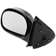 Mirror, Manual Adjust, Non-Heated, Manual Folding, Textured Black, No Signal Light, No Memory, No Puddle Light, No Auto-Dim, No Blind Spot Feature