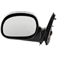 Mirror, Manual Adjust, Non-Heated, Manual Folding, Textured Black, No Signal Light, No Memory, No Puddle Light, No Auto-Dim, No Blind Spot Feature