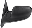 Driver and Passenger Side Mirrors, Power, Manual Folding, Non-Heated, Textured Black, No Signal Light, No Memory, No Puddle Light, No Auto-Dimming, With Blind Spot Glass