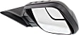 Driver and Passenger Side Mirrors, Power, Manual Folding, Non-Heated, Textured Black, No Signal Light, No Memory, No Puddle Light, No Auto-Dimming, With Blind Spot Glass