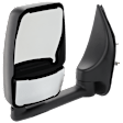 Towing Mirror, Manual Adjust, Non-Heated, Manual Folding, Paintable, No Signal Light, No Memory, No Puddle Light, No Auto-Dim, No Blind Spot Feature