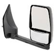 Towing Mirror, Manual Adjust, Non-Heated, Manual Folding, Paintable, No Signal Light, No Memory, No Puddle Light, No Auto-Dim, No Blind Spot Feature