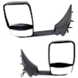 Towing Mirror, Power Adjust, Non-Heated, Manual Folding, Paintable, In-housing Signal Light, No Memory, No Puddle Light, No Auto-Dim, No Blind Spot Feature