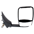Towing Mirror, Power Adjust, Non-Heated, Manual Folding, Paintable, In-housing Signal Light, No Memory, No Puddle Light, No Auto-Dim, No Blind Spot Feature