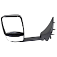 Towing Mirror, Power Adjust, Non-Heated, Manual Folding, Paintable, In-housing Signal Light, No Memory, No Puddle Light, No Auto-Dim, No Blind Spot Feature